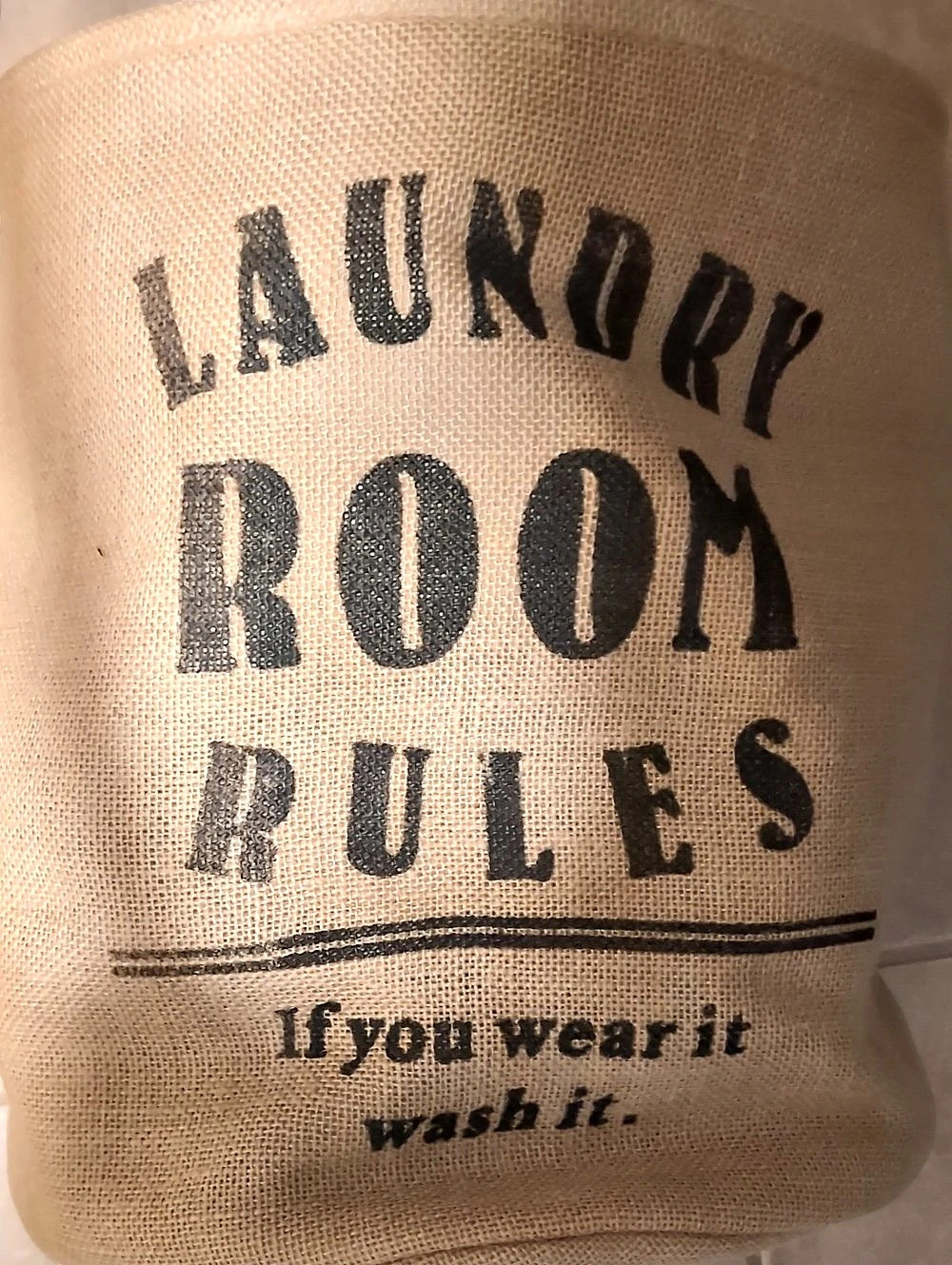 Laundry hamper Storage Basket in Brown